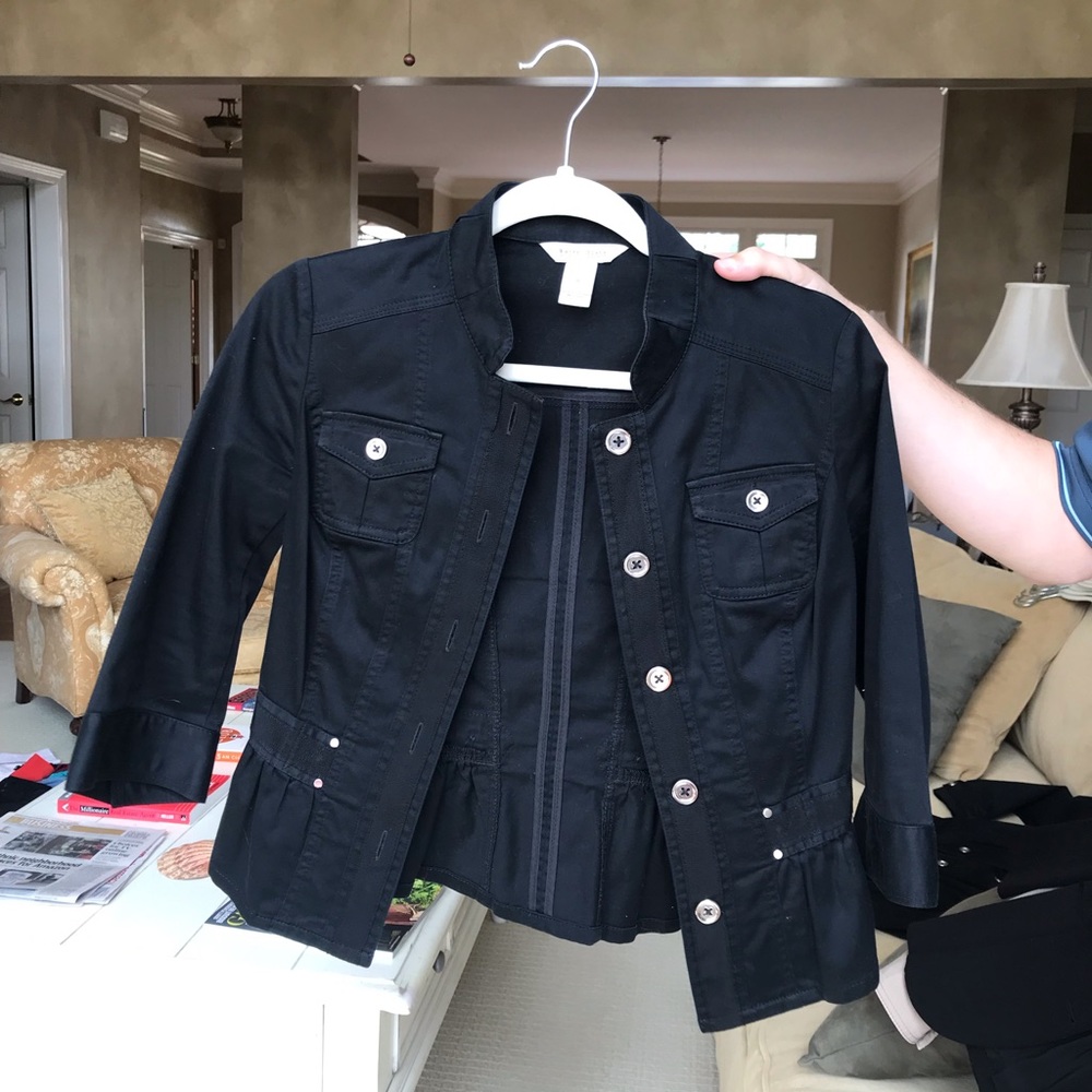 White House Black Market Black Blazer